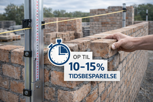 Sådan sparer du tid ved facadeopmuring!
