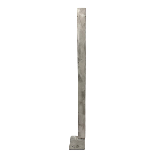 Aluminiums murerhjørne højre 2450 mm uden gevindnitter – Guldborg Murerhjørner VARE NR:  3410