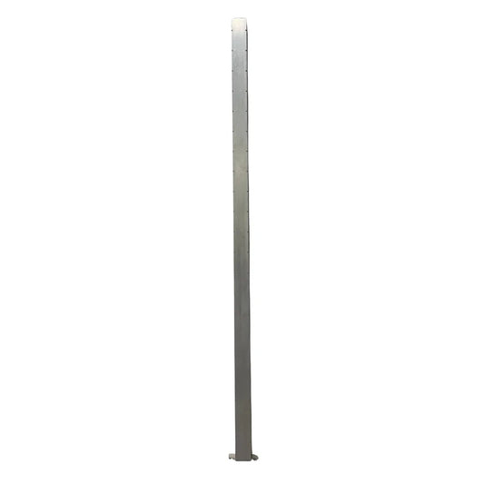 Aluminiums murerhjørne 2450 mm uden fod og gevindnitter Guldborg Murerhjørner VARE NR: 3920